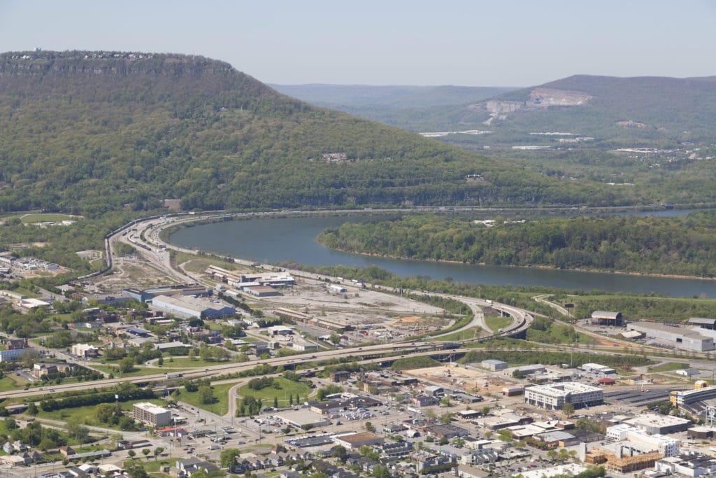 Tennessee River and Chattanooga